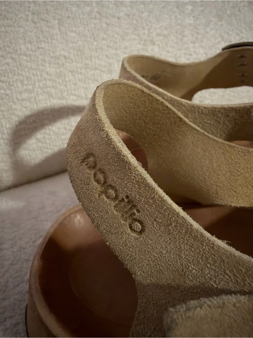 Papillio suede straps